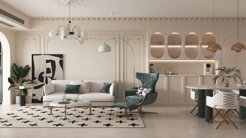coomo bespoke living room image